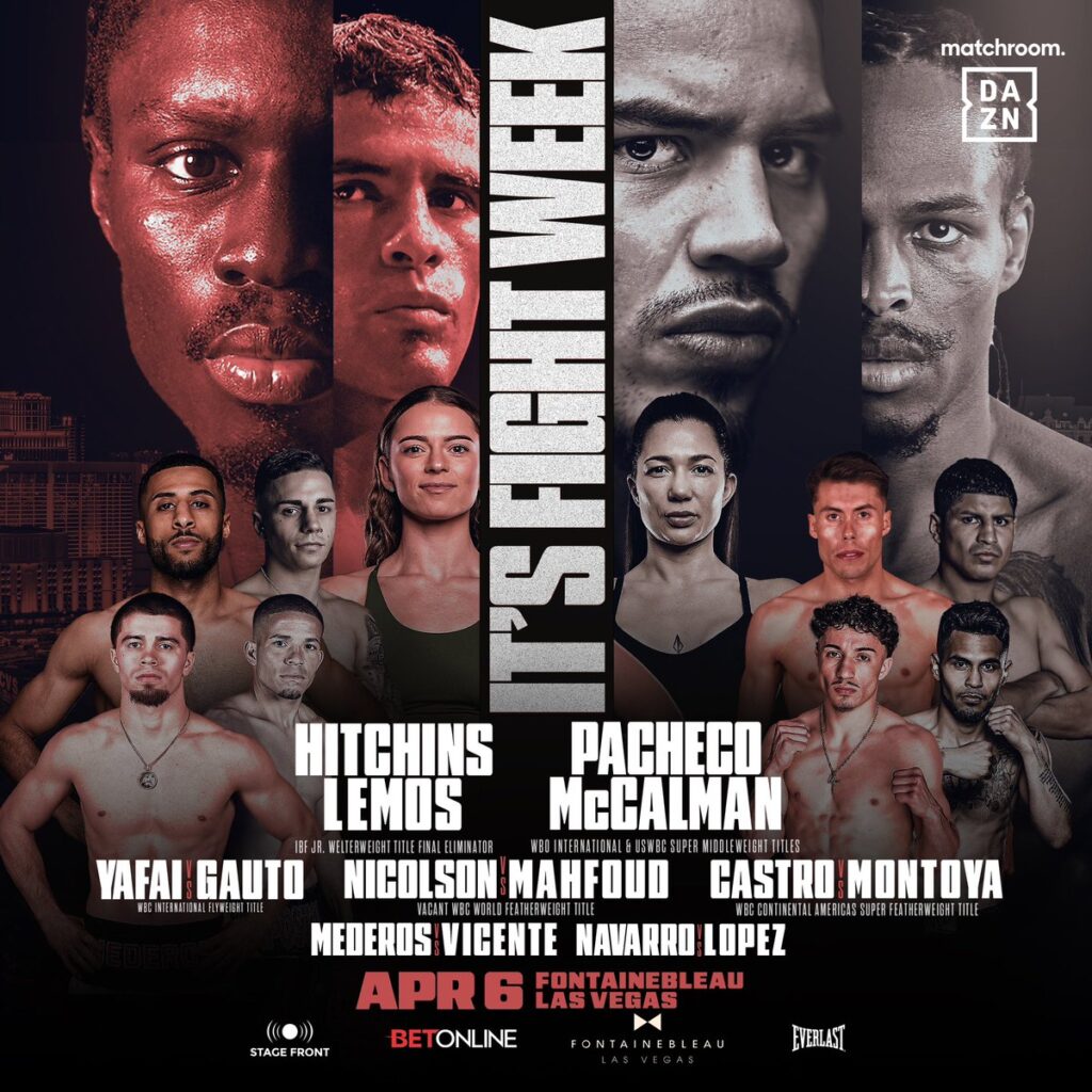 Diego Pacheco vs Shawn McCalman es una de las atractivas peleas para este 6 de abril 1 GKFTcTNWsAAAK6n